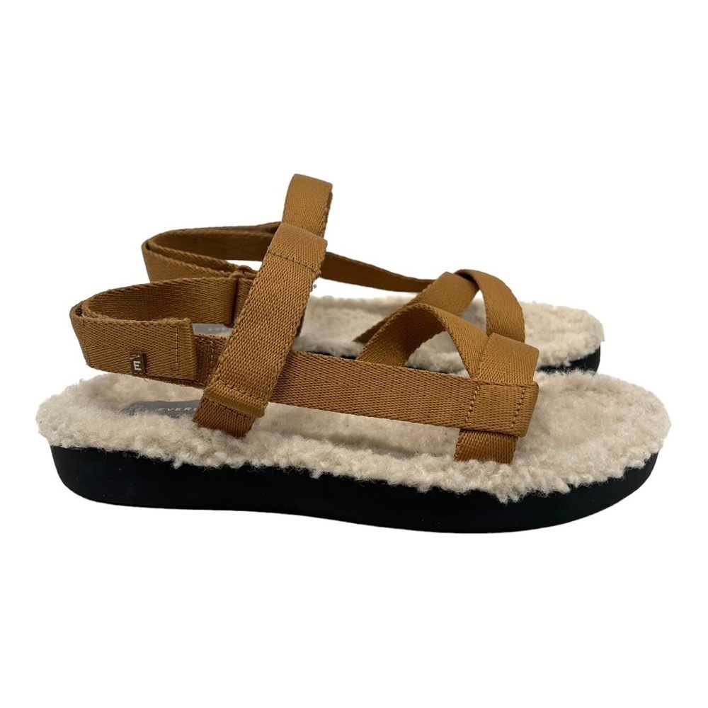 Everlane The Renew Teddy Sport Faux Fur Lined Outdoor Casual Sandals Women’s 7 - Picture 8 of 16